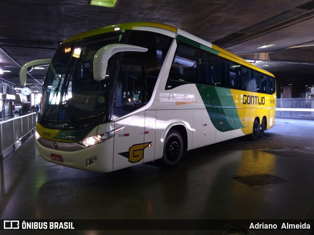 Empresa Gontijo de Transportes 19415 na cidade de Belo Horizonte, Minas Gerais, Brasil, por Adriano  Almeida. Número da foto: #6077257.