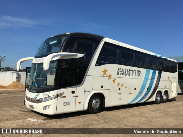 Faustur Turismo 570 na cidade de Novo Horizonte, São Paulo, Brasil, por Vicente de Paulo Alves. Número da foto: #6076038.