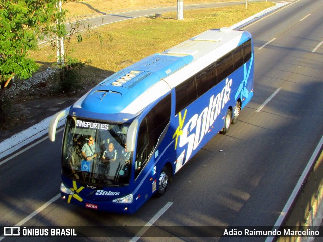 Solaris Transportes 12 na cidade de Belo Horizonte, Minas Gerais, Brasil, por Adão Raimundo Marcelino. Número da foto: #6077089.