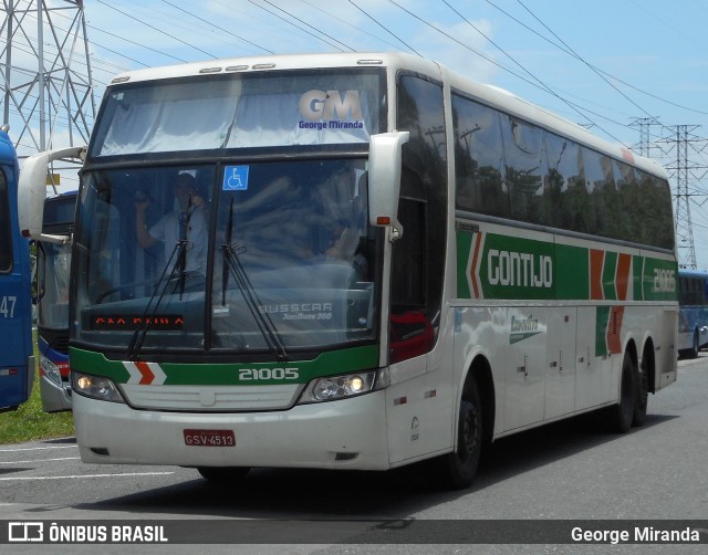 Empresa Gontijo de Transportes 21005 na cidade de São José dos Campos, São Paulo, Brasil, por George Miranda. Número da foto: #6076713.