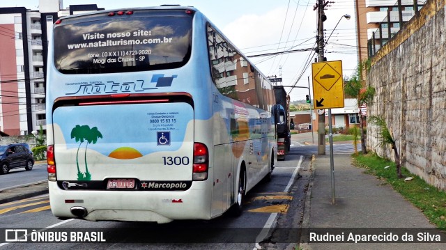 Transportadora Turística Natal 1300 na cidade de Mogi das Cruzes, São Paulo, Brasil, por Rudnei Aparecido da Silva. ID da foto: 6032353.