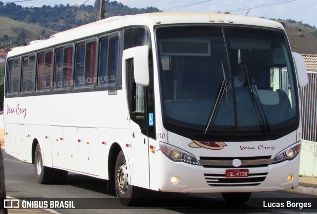 Vera Cruz Transporte e Turismo 030 na cidade de Tapira, Minas Gerais, Brasil, por Lucas Borges . ID da foto: 6032417.