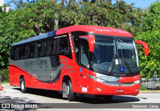 Empresa de Ônibus Pássaro Marron 5644 na cidade de São Paulo, São Paulo, Brasil, por Saimom  Lima. ID da foto: 6032472.