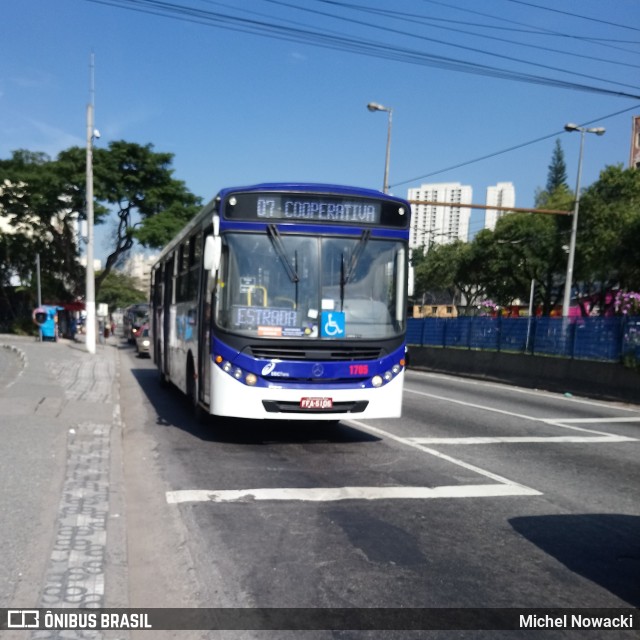 SBC Trans 1705 na cidade de São Bernardo do Campo, São Paulo, Brasil, por Michel Nowacki. ID da foto: 6033154.