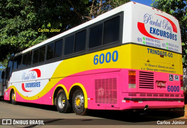 Pardal Bus Transportes 6000 na cidade de Trindade, Goiás, Brasil, por Carlos Júnior. Número da foto: #6033192.