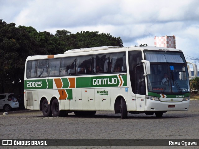 Empresa Gontijo de Transportes 20025 na cidade de Vitória da Conquista, Bahia, Brasil, por Rava Ogawa. ID da foto: 6077692.