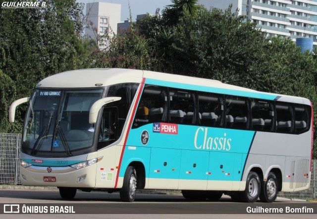 Empresa de Ônibus Nossa Senhora da Penha 50020 na cidade de Curitiba, Paraná, Brasil, por Guilherme Bomfim. ID da foto: 6077878.