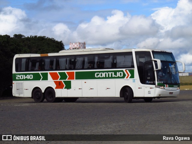 Empresa Gontijo de Transportes 20140 na cidade de Vitória da Conquista, Bahia, Brasil, por Rava Ogawa. ID da foto: 6077697.