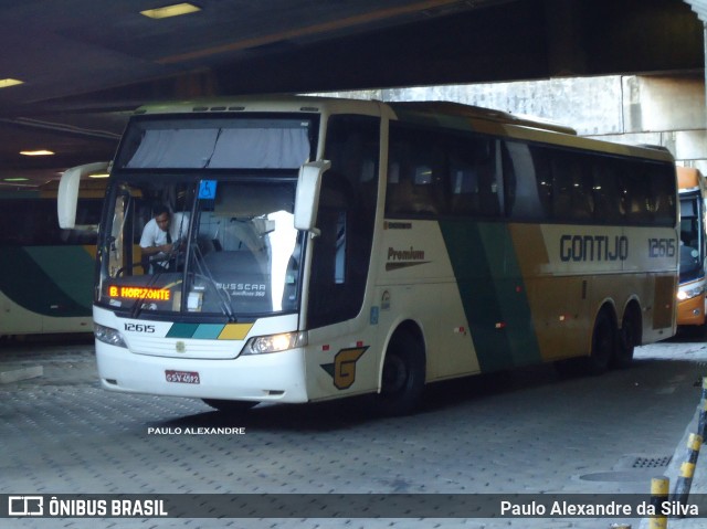 Empresa Gontijo de Transportes 12615 na cidade de Belo Horizonte, Minas Gerais, Brasil, por Paulo Alexandre da Silva. ID da foto: 6077636.