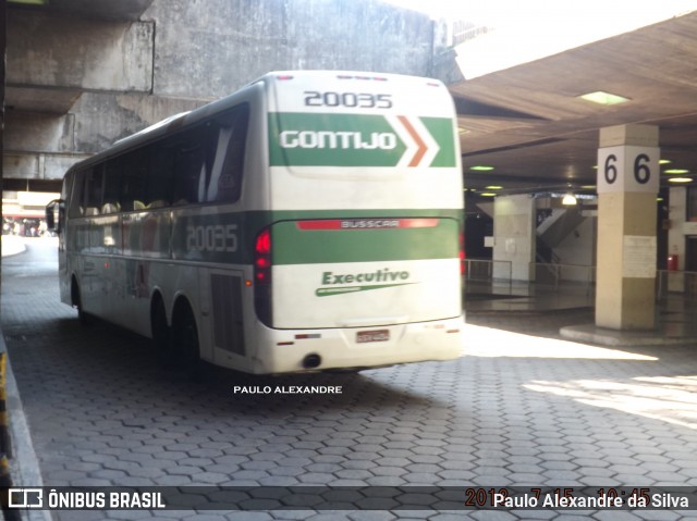 Empresa Gontijo de Transportes 20035 na cidade de Belo Horizonte, Minas Gerais, Brasil, por Paulo Alexandre da Silva. ID da foto: 6077655.