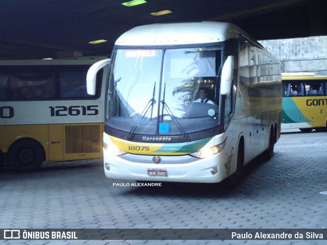 Empresa Gontijo de Transportes 18075 na cidade de Belo Horizonte, Minas Gerais, Brasil, por Paulo Alexandre da Silva. Número da foto: #6077644.