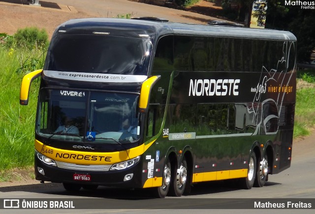 Expresso Nordeste 5448 na cidade de Nova Tebas, Paraná, Brasil, por Matheus Freitas. Número da foto: #6077923.