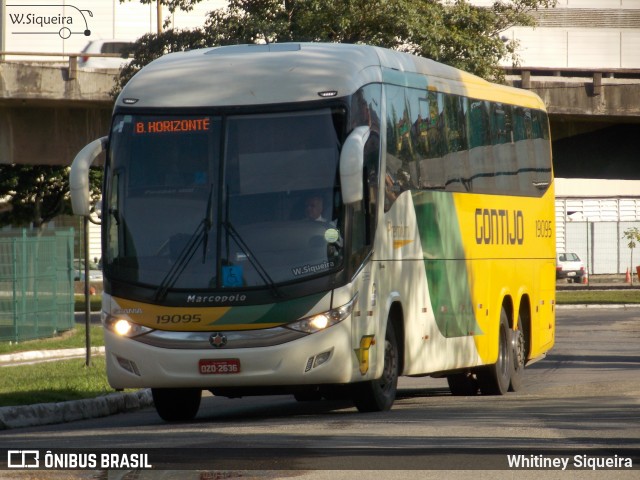 Empresa Gontijo de Transportes 19095 na cidade de Vitória, Espírito Santo, Brasil, por Whitiney Siqueira. Número da foto: #6077682.