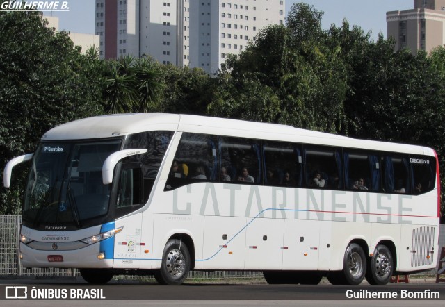 Auto Viação Catarinense 3363 na cidade de Curitiba, Paraná, Brasil, por Guilherme Bomfim. ID da foto: 6077905.