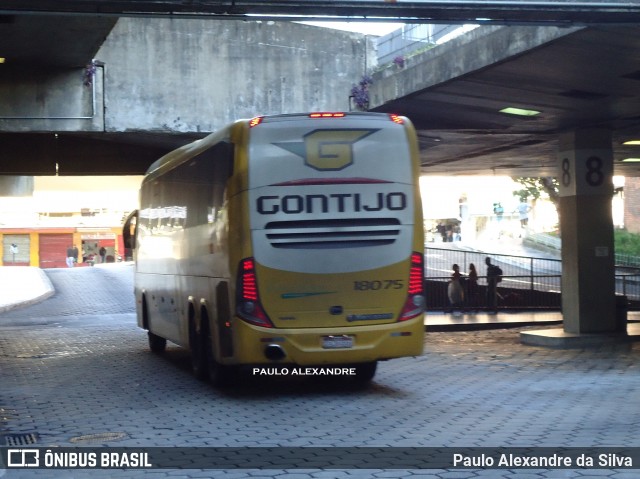 Empresa Gontijo de Transportes 18075 na cidade de Belo Horizonte, Minas Gerais, Brasil, por Paulo Alexandre da Silva. Número da foto: #6077645.