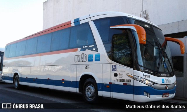 Expresso União 10333 na cidade de Campinas, São Paulo, Brasil, por Matheus Gabriel dos Santos. Número da foto: #6079297.