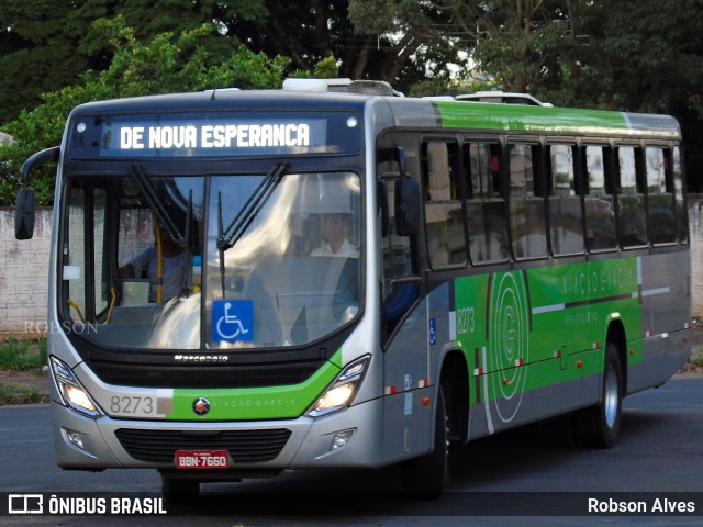 Viação Garcia 8273 na cidade de Paranavaí, Paraná, Brasil, por Robson Alves. Número da foto: #6079509.