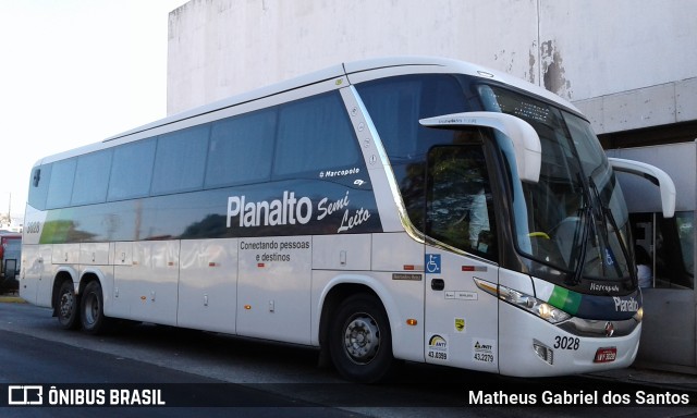 Planalto Transportes 3028 na cidade de Campinas, São Paulo, Brasil, por Matheus Gabriel dos Santos. Número da foto: #6079320.