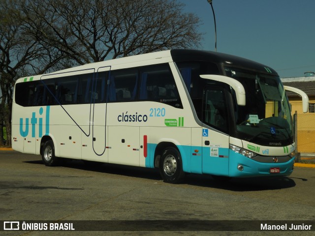 UTIL - União Transporte Interestadual de Luxo 2120 na cidade de São Paulo, São Paulo, Brasil, por Manoel Junior. ID da foto: 6079991.