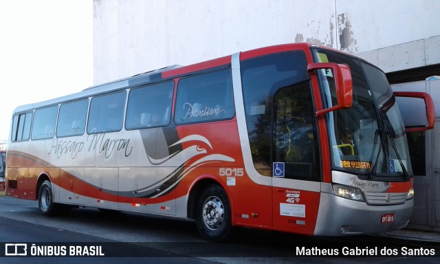 Empresa de Ônibus Pássaro Marron 5015 na cidade de Campinas, São Paulo, Brasil, por Matheus Gabriel dos Santos. Número da foto: #6079226.