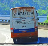 Viação Sertaneja 580 na cidade de Petrópolis, Rio de Janeiro, Brasil, por Victor Henrique. Número da foto: #6080041.