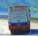 Viação Sertaneja 580 na cidade de Petrópolis, Rio de Janeiro, Brasil, por Victor Henrique. ID da foto: :id.