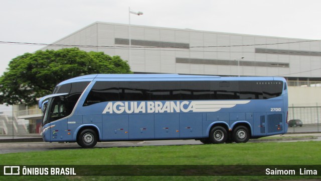 Viação Águia Branca 27010 na cidade de Vitória, Espírito Santo, Brasil, por Saimom  Lima. Número da foto: #6034120.