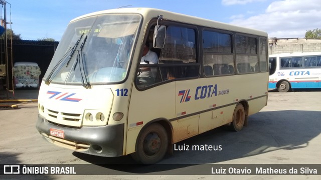 Viação Cota - Cota Transportes 112 na cidade de Matozinhos, Minas Gerais, Brasil, por Luiz Otavio Matheus da Silva. Número da foto: #6034231.