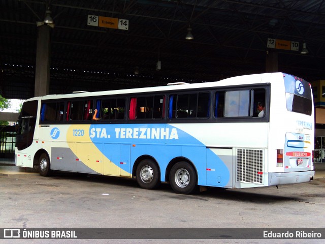 Empresa de Transportes Santa Terezinha 1220 na cidade de Varginha, Minas Gerais, Brasil, por Eduardo Ribeiro. Número da foto: #6033628.