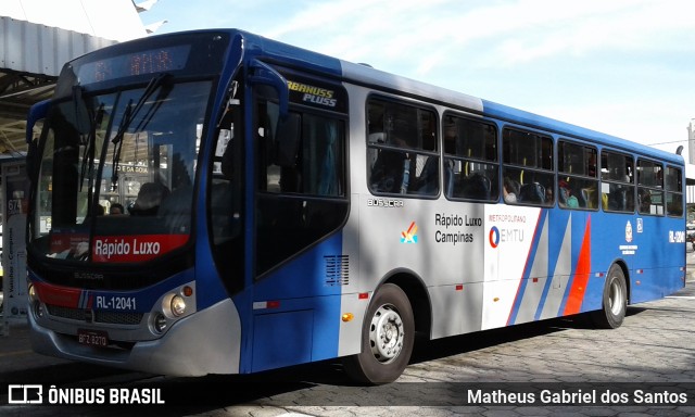 Rápido Campinas RL-12041 na cidade de Valinhos, São Paulo, Brasil, por Matheus Gabriel dos Santos. Número da foto: #6033709.