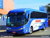 Viação Águia Branca RJ 193.015 na cidade de Rio de Janeiro, Rio de Janeiro, Brasil, por Victor Henrique. Número da foto: #:id.
