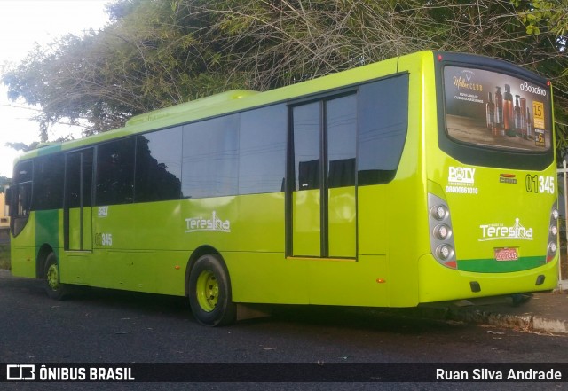 TransPremium 01345 na cidade de Teresina, Piauí, Brasil, por Ruan Silva Andrade. Número da foto: #6035577.