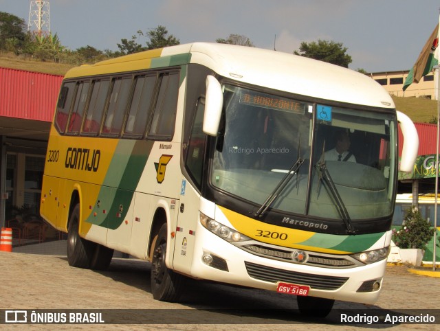 Empresa Gontijo de Transportes 3200 na cidade de João Monlevade, Minas Gerais, Brasil, por Rodrigo  Aparecido. ID da foto: 6035845.