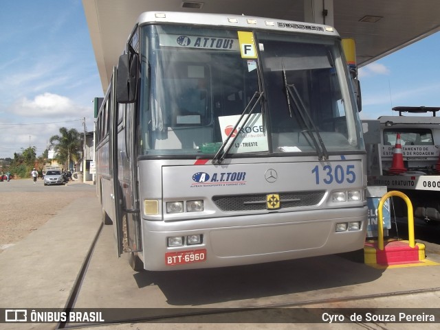 AT Tour - Autran Transportes e Turismo 1305 na cidade de Jarinu, São Paulo, Brasil, por Cyro  de Souza Pereira. Número da foto: #6036595.