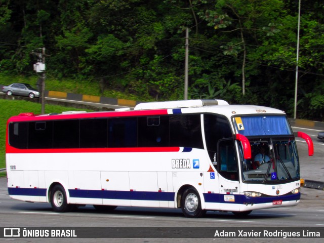 Breda Transportes e Serviços 1818 na cidade de Cubatão, São Paulo, Brasil, por Adam Xavier Rodrigues Lima. ID da foto: 6036594.