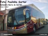 Transportes Única Petrópolis RJ 163.040 na cidade de Camboriú, Santa Catarina, Brasil, por Paulinho Sartor. Número da foto: #6036360.