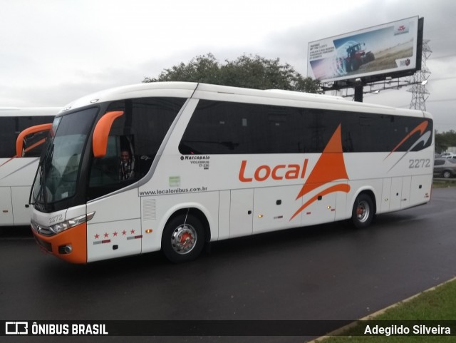 LOCAL - Locadora de Ônibus Canoas Ltda. 2272 na cidade de Brasil, por Adegildo Silveira. Número da foto: #6036957.