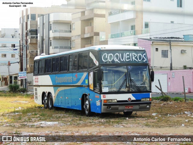 Coqueiros 103 na cidade de Guarapari, Espírito Santo, Brasil, por Antonio Carlos Fernandes. ID da foto: 6037373.