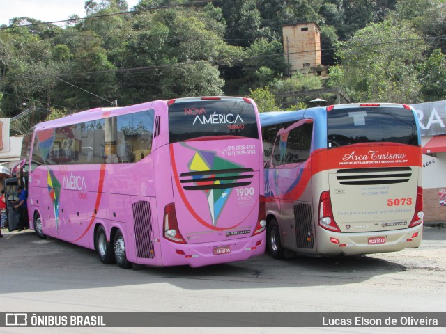 Nova América Turismo 1900 na cidade de Poços de Caldas, Minas Gerais, Brasil, por Lucas Elson de Oliveira. Número da foto: #6036730.