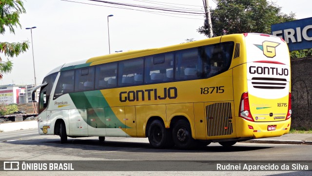 Empresa Gontijo de Transportes 18715 na cidade de São Paulo, São Paulo, Brasil, por Rudnei Aparecido da Silva. ID da foto: 6037268.