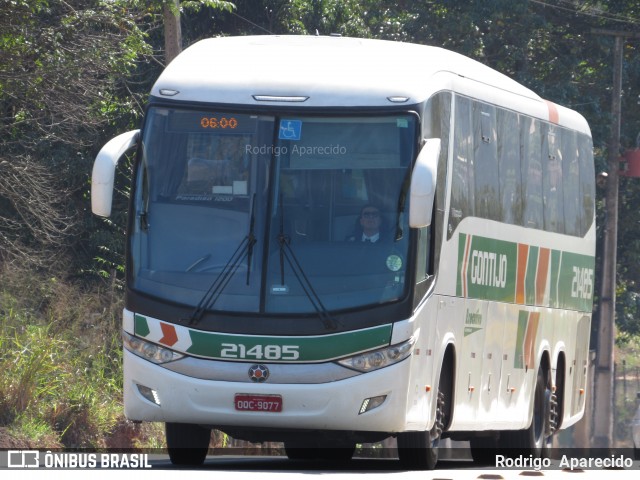 Empresa Gontijo de Transportes 21485 na cidade de Nova Era, Minas Gerais, Brasil, por Rodrigo  Aparecido. Número da foto: #6037942.