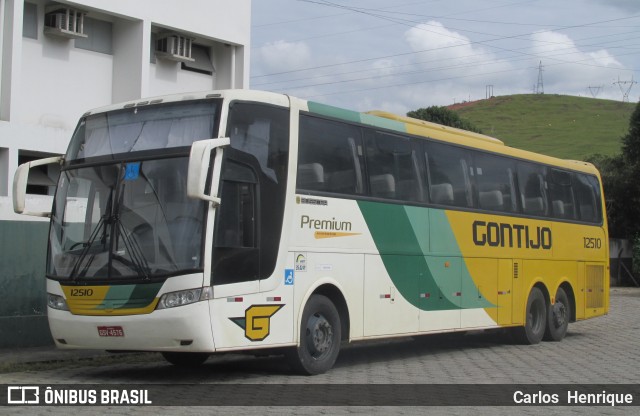 Empresa Gontijo de Transportes 12510 na cidade de Governador Valadares, Minas Gerais, Brasil, por Carlos  Henrique. Número da foto: #6037895.