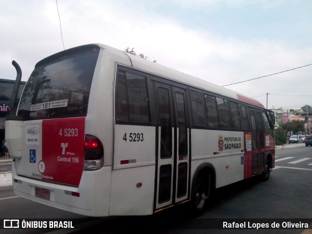 Allibus Transportes 4 5293 na cidade de São Paulo, São Paulo, Brasil, por Rafael Lopes de Oliveira. Número da foto: #6036698.