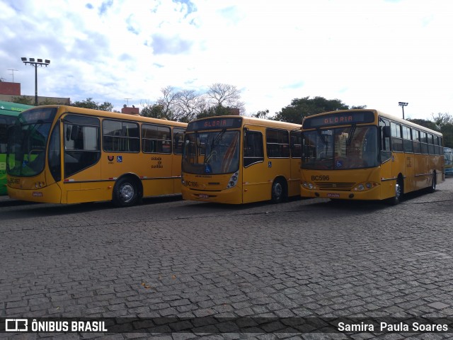 Transporte Coletivo Glória BC596 na cidade de Curitiba, Paraná, Brasil, por Samira  Paula Soares. ID da foto: 6039962.