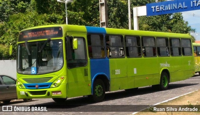 EMTRACOL - Empresa de Transportes Coletivos 03235 na cidade de Teresina, Piauí, Brasil, por Ruan Silva Andrade. Número da foto: #6040741.