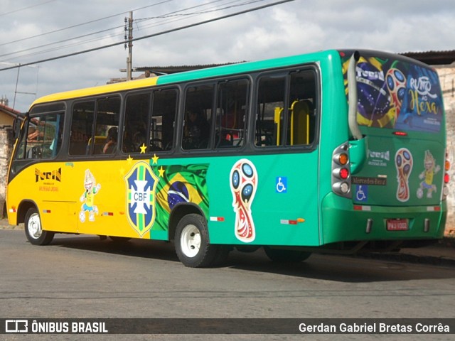 Turin Transportes 200 na cidade de Ouro Preto, Minas Gerais, Brasil, por Gerdan Gabriel Bretas Corrêa. ID da foto: 6040626.