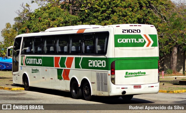 Empresa Gontijo de Transportes 21020 na cidade de São Paulo, São Paulo, Brasil, por Rudnei Aparecido da Silva. ID da foto: 6040075.