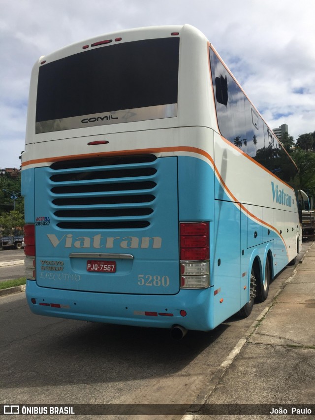 Viatran - Viação TransBrasília 5280 na cidade de Salvador, Bahia, Brasil, por João  Paulo. ID da foto: 6040747.