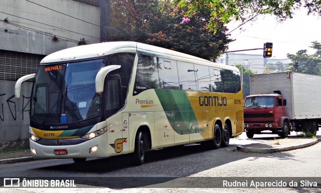 Empresa Gontijo de Transportes 18715 na cidade de São Paulo, São Paulo, Brasil, por Rudnei Aparecido da Silva. Número da foto: #6040069.