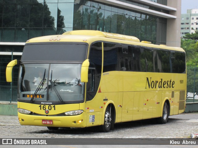 Viação Nordeste 1601 na cidade de Fortaleza, Ceará, Brasil, por Kieu Abreu. ID da foto: 6041598.